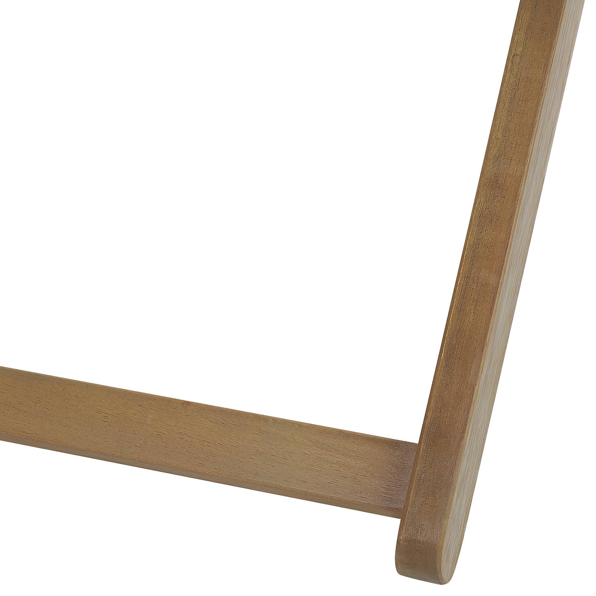 Beliani - Chaise longue Tissu Marron foncé AVELLINO - Beliani - Imagen 8