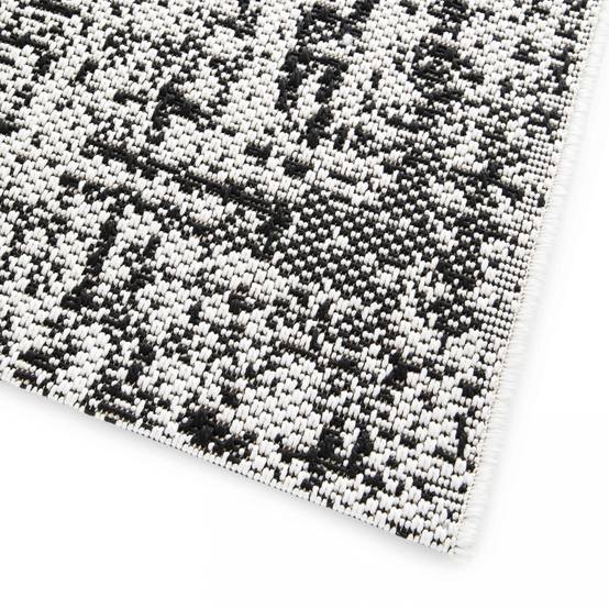 Oviala - Tapis d'extérieur en polypropylène 160 x 230 cm blanc Hella - Oviala - Imagen 4