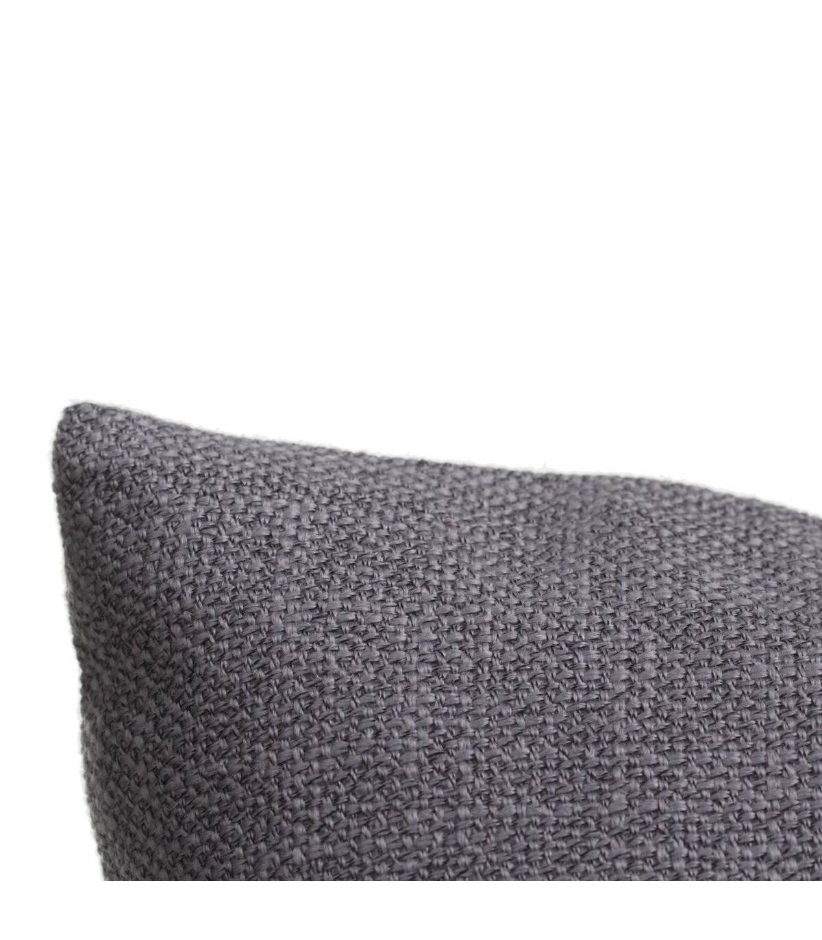 Coussin déhoussable Gris foncé 40 x 40 cm - Imagen 3