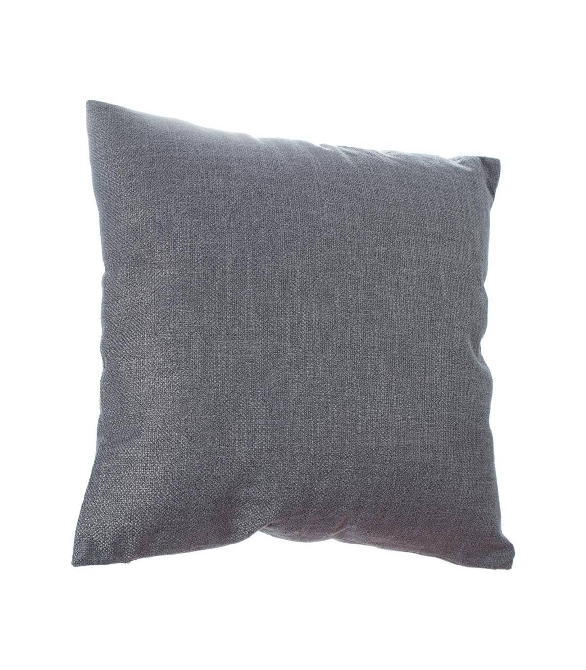 Coussin déhoussable Gris foncé 40 x 40 cm - Imagen 1