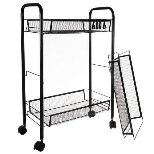 Importdistrib - Desserte cuisine metal sur roulette - 65 x 25 x 44 x cm IMPORTDISTRIB - Image 10