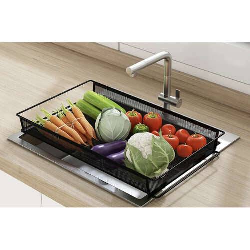 Importdistrib - Desserte cuisine  metal sur roulette - 65 x 25 x 44 x cm IMPORTDISTRIB - Image 3