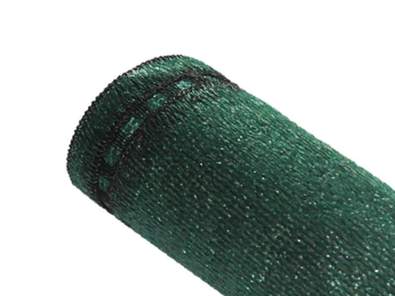 Maille Store - Brise-vue 100% - Vert/Noir - 300gr/m² - Boutonnières Vert/Noir 1m x 3m - Imagen 1
