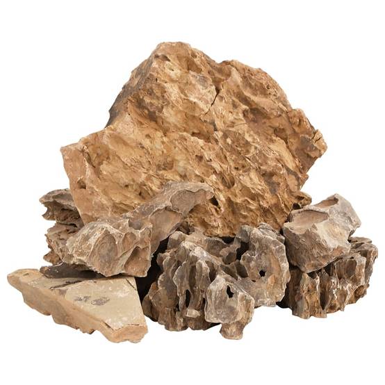 Pierres du Dragon pour Aquarium Décoration Aquascaping Naturel 10 kg 5-30 cm Marron - ComfortXL Outdoor Living - Image 3