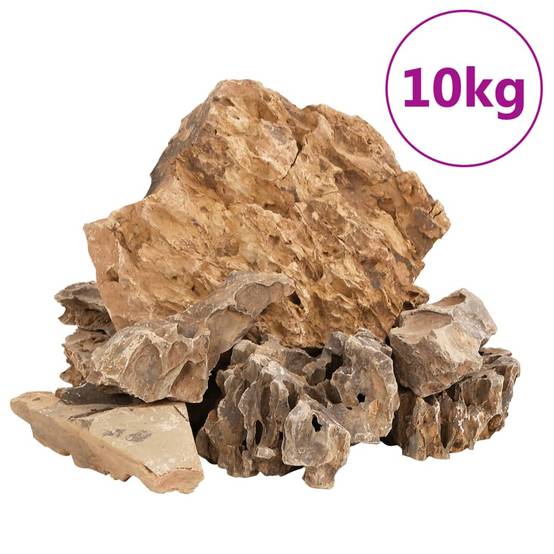 Pierres du Dragon pour Aquarium Décoration Aquascaping Naturel 10 kg 5-30 cm Marron - ComfortXL Outdoor Living - Image 2