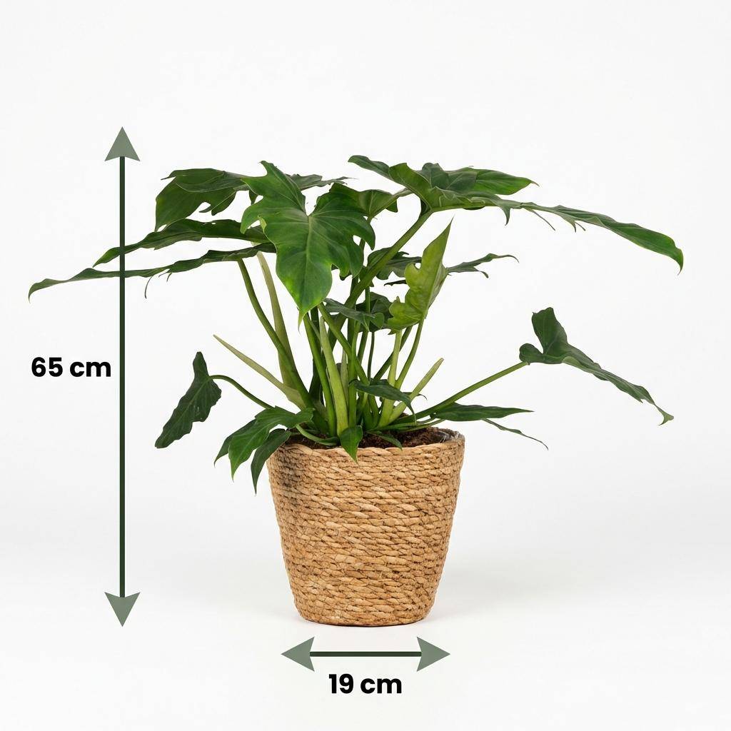 La Green Touch - Philodendron Lacerum - H65cm - Image 5