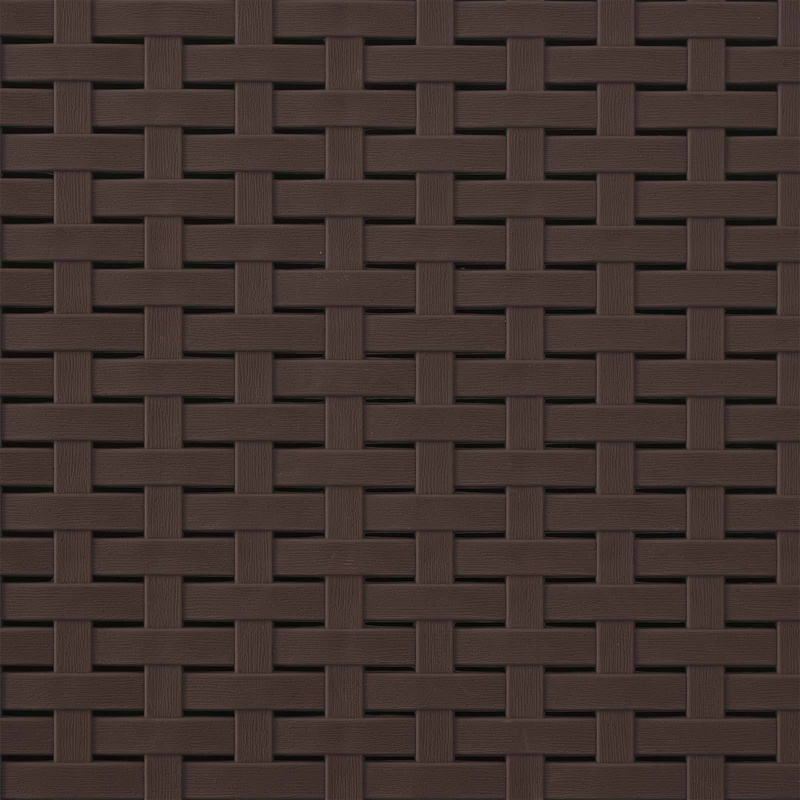 Chaises de jardin polypropylène marron et taupe 53 x 47 x 88.5 cm - PANGIVO - Image 8