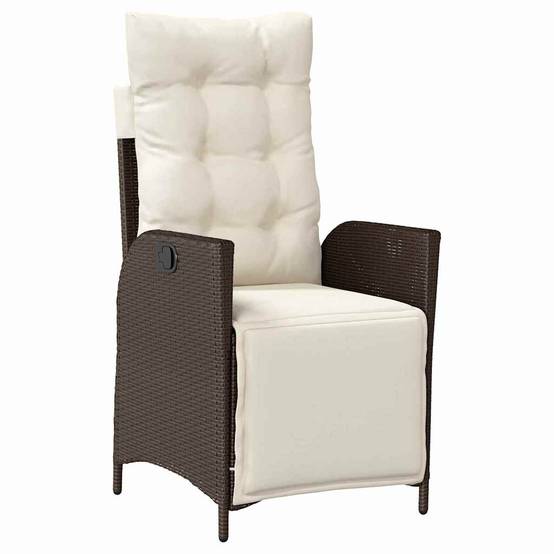 ComfortXL - Salon de jardin 4 places en polyrotin durable avec sièges confortables Marron – ComfortXL Outdoor Living - Image 6