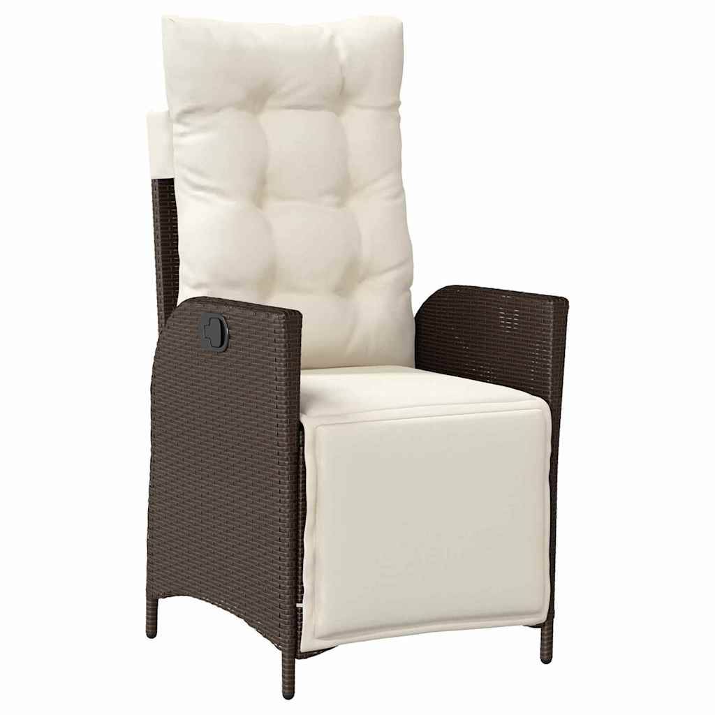 ComfortXL - Salon de jardin 4 places en polyrotin durable avec sièges confortables Marron – ComfortXL Outdoor Living - Image 6