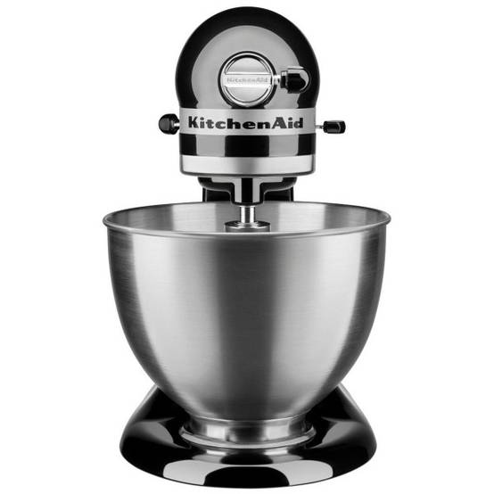 Robot pâtissier KitchenAid Classic Noir 4,3L 10 vitesses Accessoires inclus 5K45SSEOB - Imagen 6