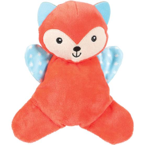 Zolux - Peluche maxou orange doudou bruissant 19 cm jouet pour chiots - Image 1