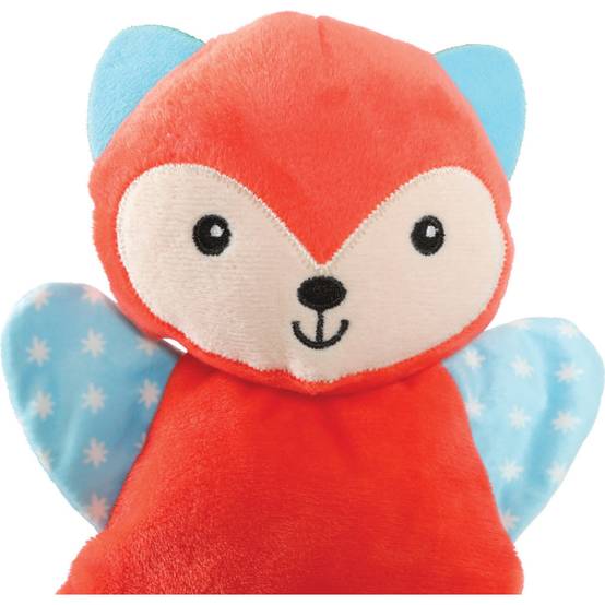 Zolux - Peluche maxou orange doudou bruissant 19 cm jouet pour chiots - Image 2