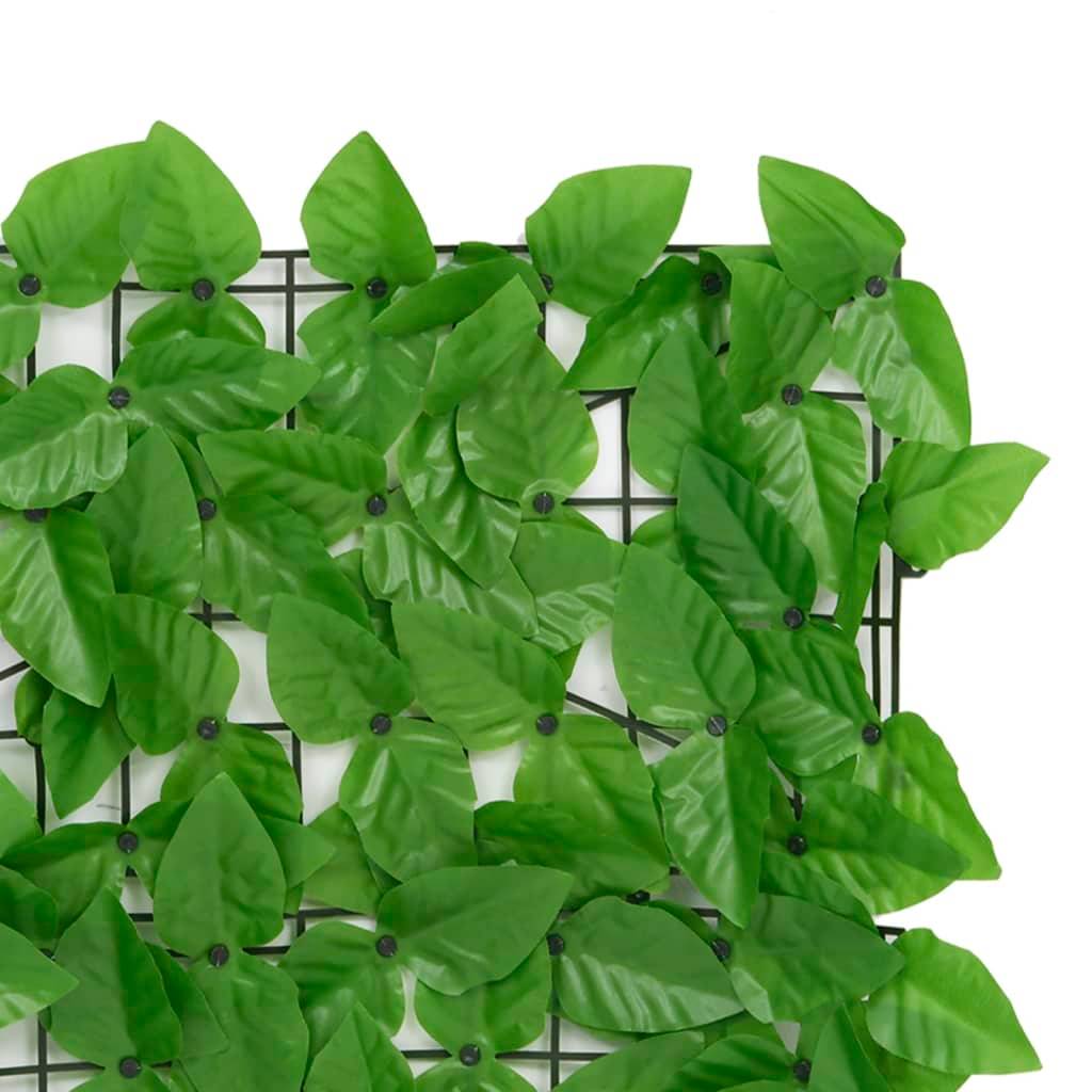Helloshop26 - Écran de balcon brise pare vue protection confidentialité avec feuilles 300 x 150 cm vert - Imagen 4