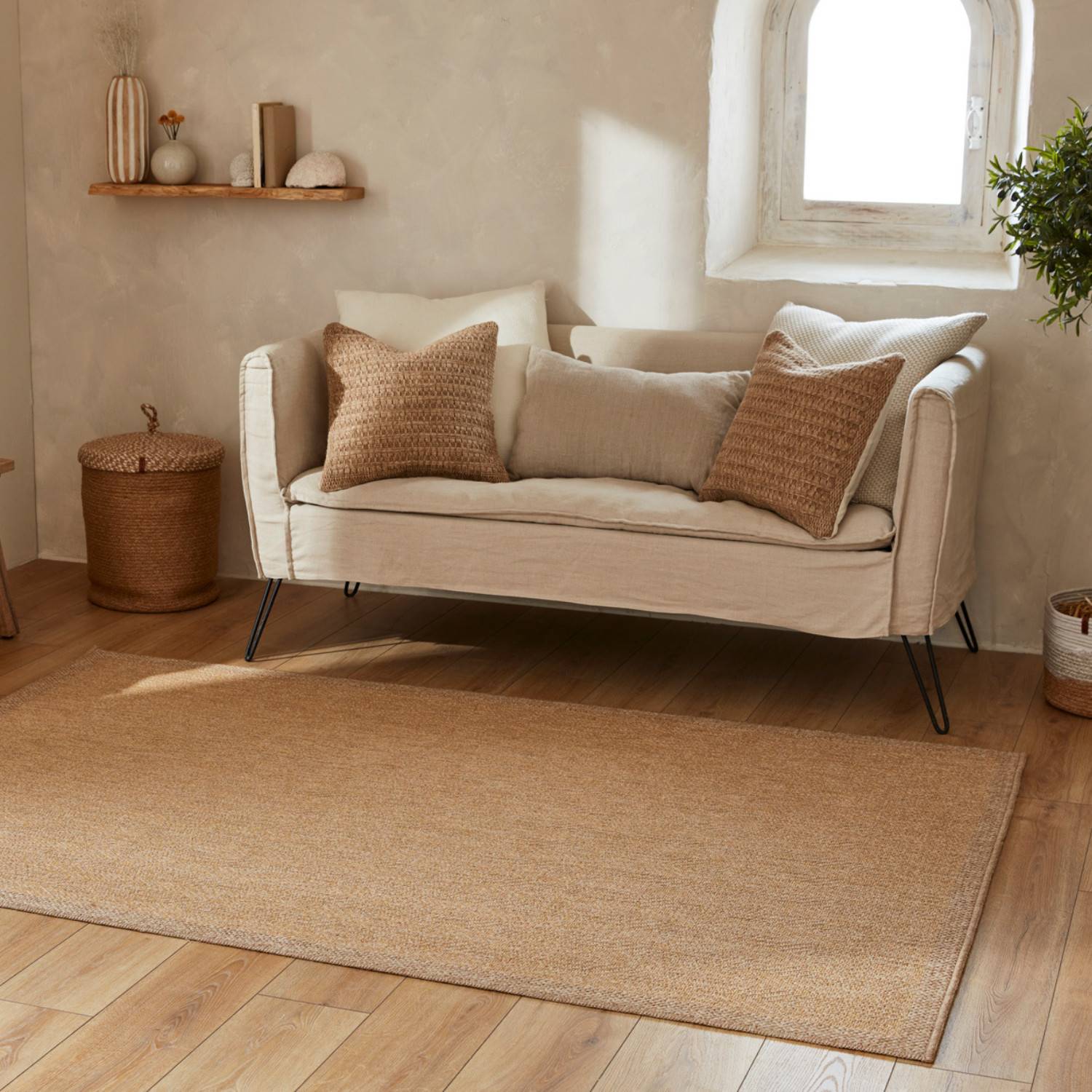 Autre - Tapis intérieur et extérieur naturel 120x170cm - Imagen 3