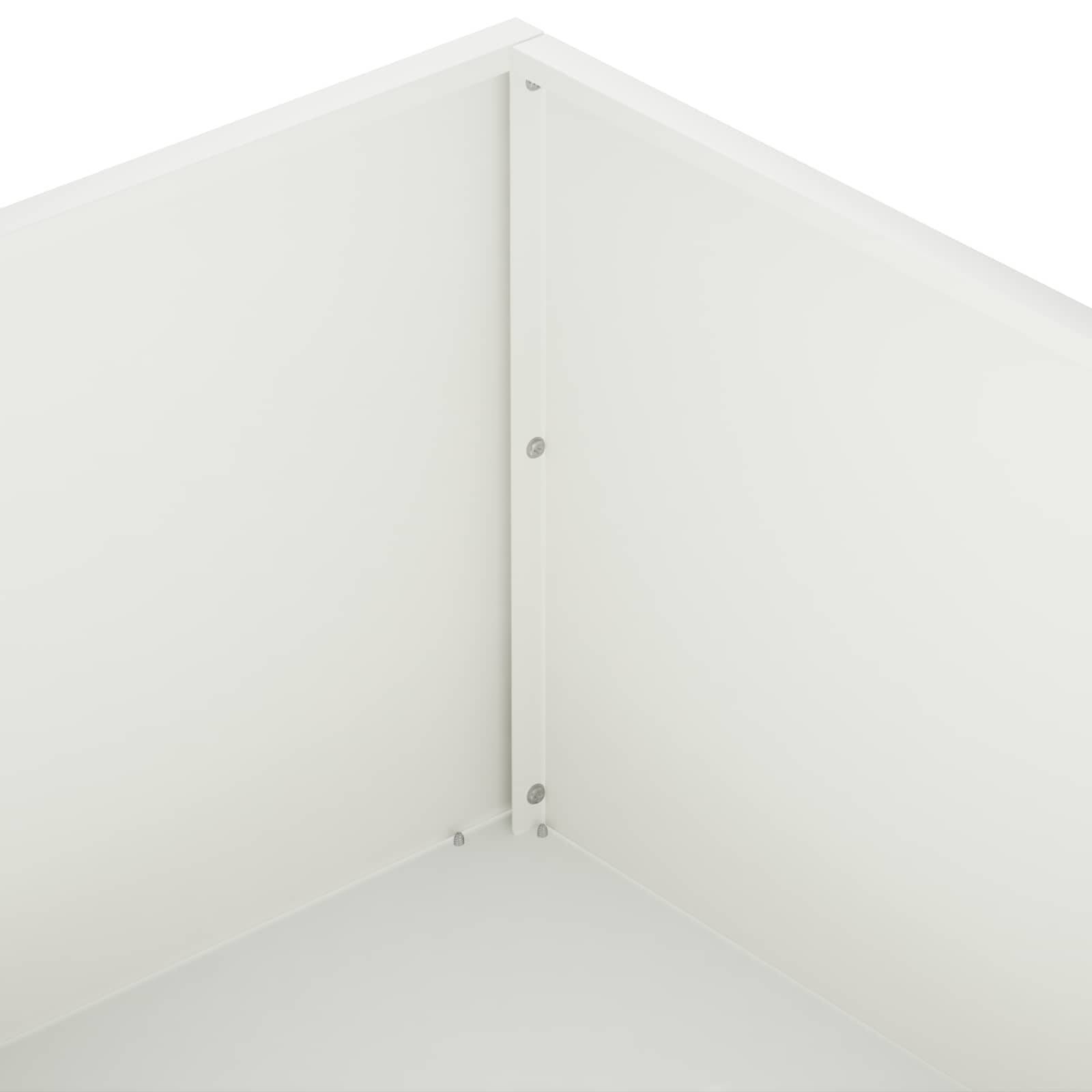 Vidaxl - Cache-pot de jardin 2 pc Blanc 40 x 40 x 20 cm vidaXL 8004983 - Image 7