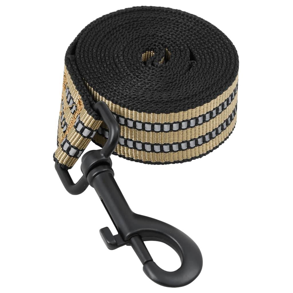 Kit Harnais Chien Anti-Traction Polyester Réglable avec Laisse et Collier Marron L – ComfortXL Pet Living - Image 4