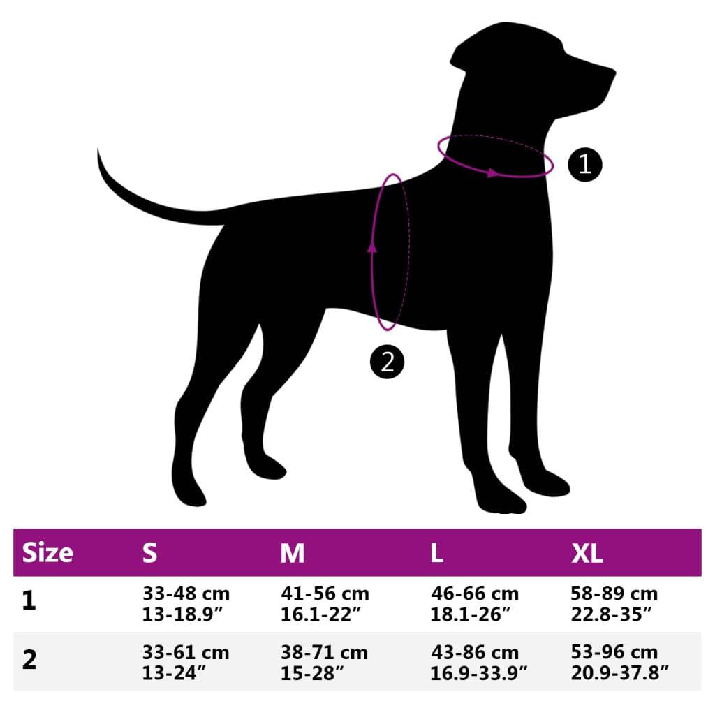 Kit Harnais Chien Anti-Traction Polyester Réglable avec Laisse et Collier Marron L – ComfortXL Pet Living - Image 9