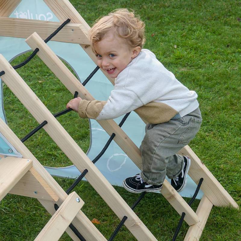 Soulet - Aire de jeux bébé avec toboggan Hercule - Imagen 8