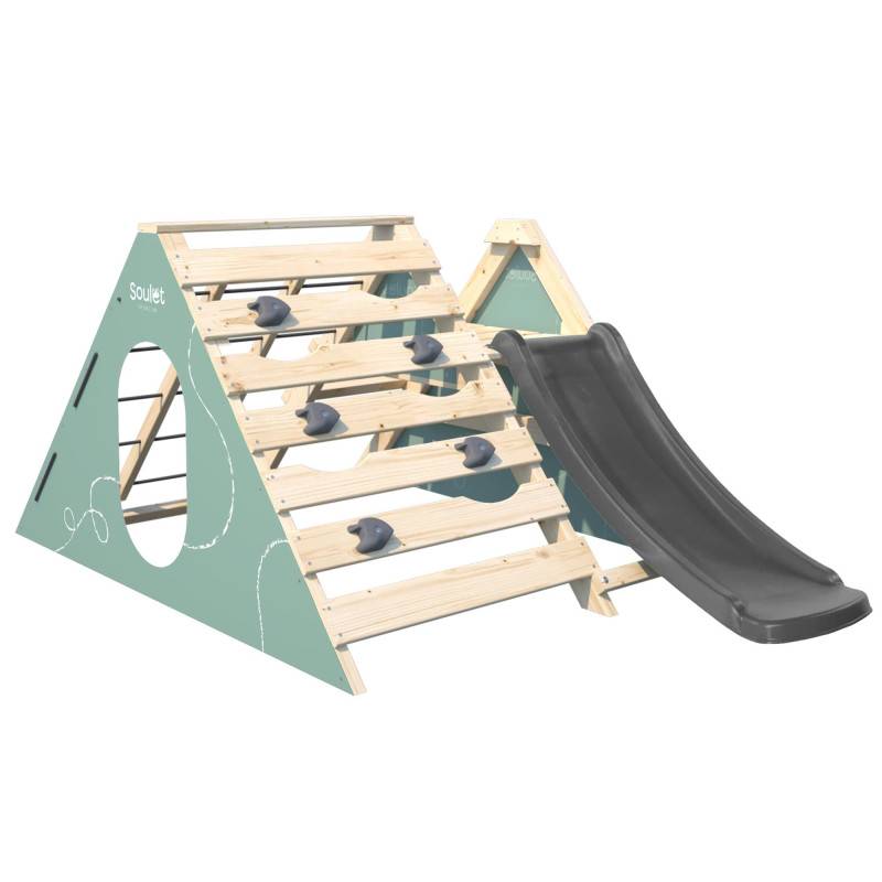 Soulet - Aire de jeux bébé avec toboggan Hercule - Imagen 1