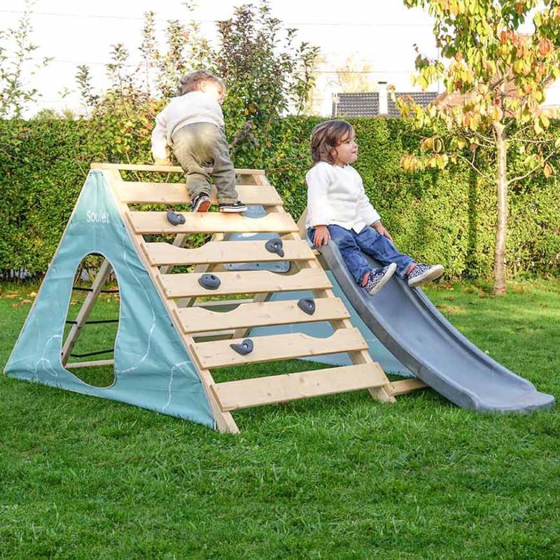 Soulet - Aire de jeux bébé avec toboggan Hercule - Imagen 2