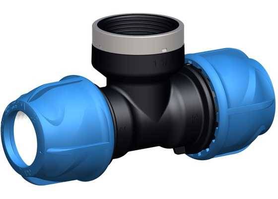 Gf Piping Systems - Té de transition 90° - iJoint - Ø 32 mm taraudage femelle 1/2" GF Piping Systems