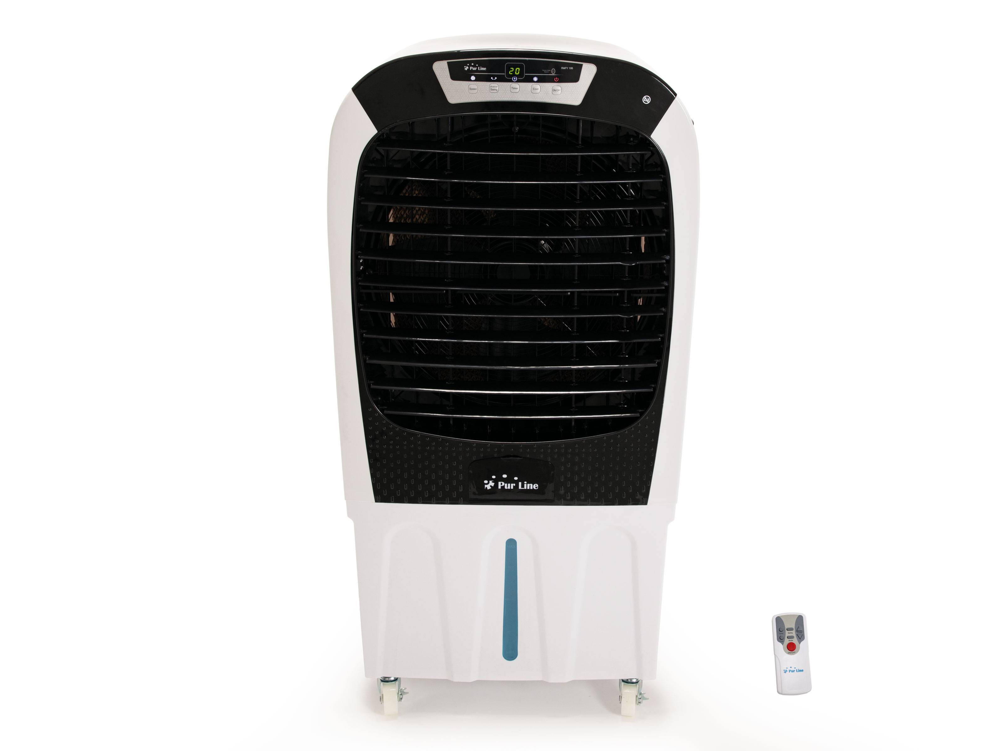 Purline - Rafraichisseur d'air par évaporation à débit élevé avec télécommande et roues - Purline - Image 2