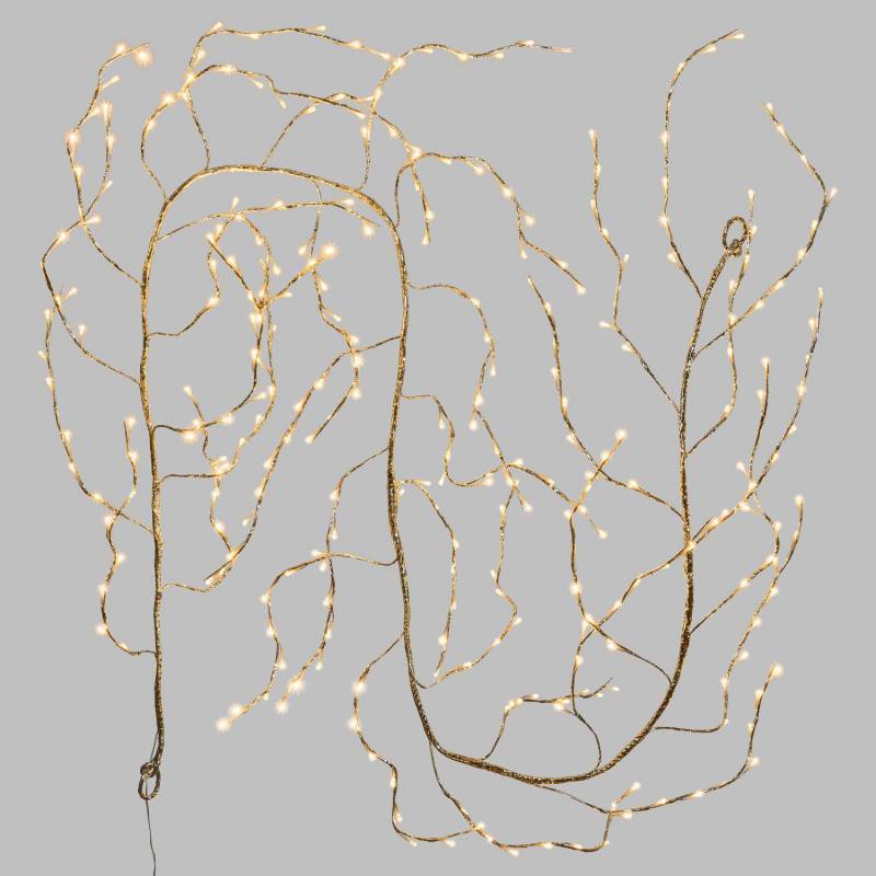 Lotti - Branche lumineuse flash 3M 288 LED blanc chaud argentée Lotti - Imagen 1
