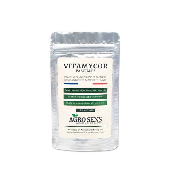 VitaMycor Pastilles - Mycorhizes pour plantations - Agro Sens - Sachet 100 Pastilles - Image 1