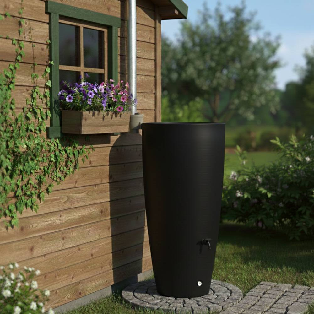 Récupérateur d'eau de pluie 200l + kit complet - plast'up rotomoulage - Image 3