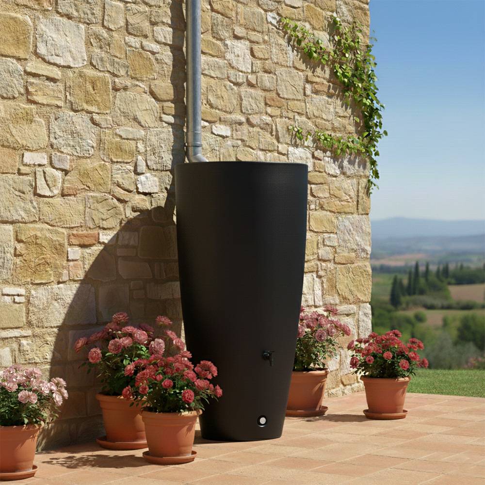Récupérateur d'eau de pluie 200l + kit complet - plast'up rotomoulage - Image 2