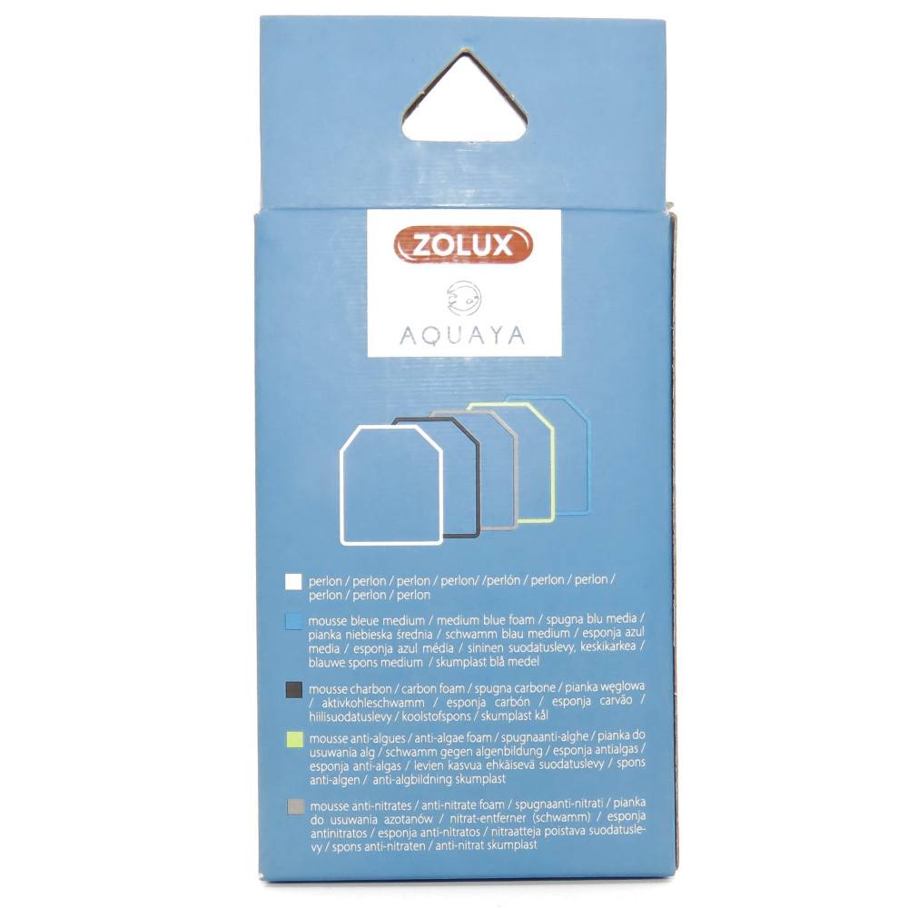 Zolux - zolux - Filtre pour pompe classic 80, filtre CO 80 D mousse phosphate x 4. pour aquarium. - Imagen 6