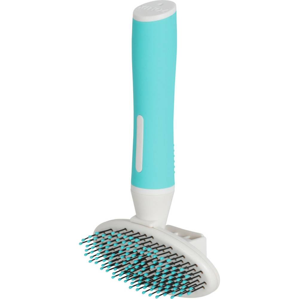 Zolux - Brosse a picot doux retractable taille XS pour chiot. - Imagen 2
