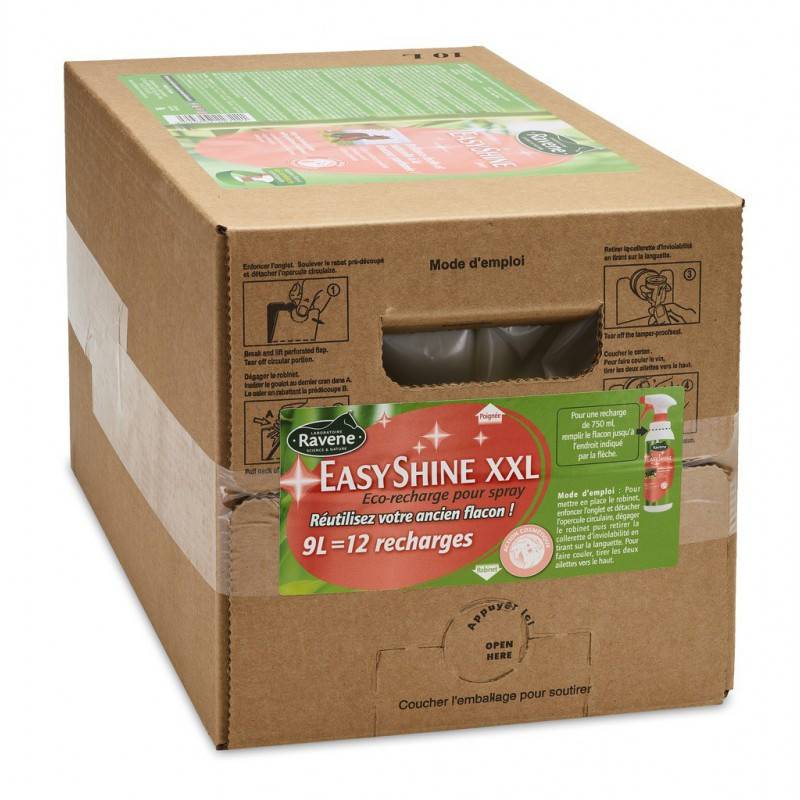 Laboratoire Ravene - Easy Shine - Ravene - Démêlant Chevaux - Eco Recharge 3L RAVENE - Imagen 1