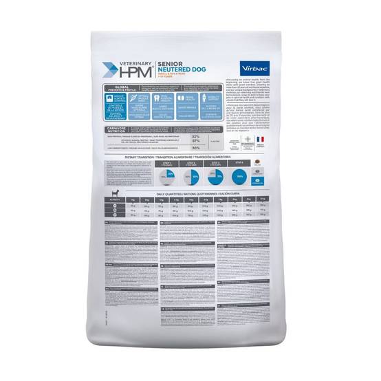 Croquettes Chien Veterinary Hpm Dog Senior Neutered Small & Toys - Virbac 3 kg - Image 3