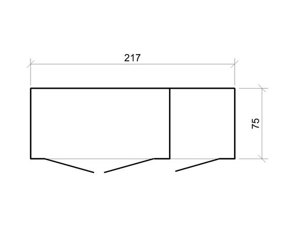 Timbela - Abri de jardin pour poubelles, Cache poubelle extérieur 1,62 m² / 2x240L - Timbela M981A-CAVERN STEEL - Image 5