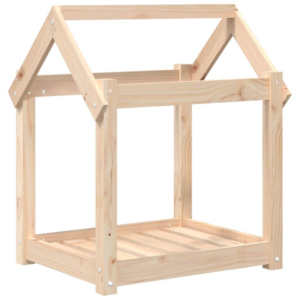 Vidaxl - Lit pour chien 61x50x70 cm Bois de pin solide vidaXL 822197 - Imagen 2