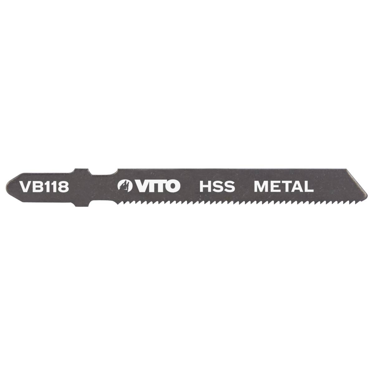 Lames métal pour Scie sauteuse Longueur 77mm Coupe 1 à 3mm Emboîtement Bosch VB118. VITO - Image 1