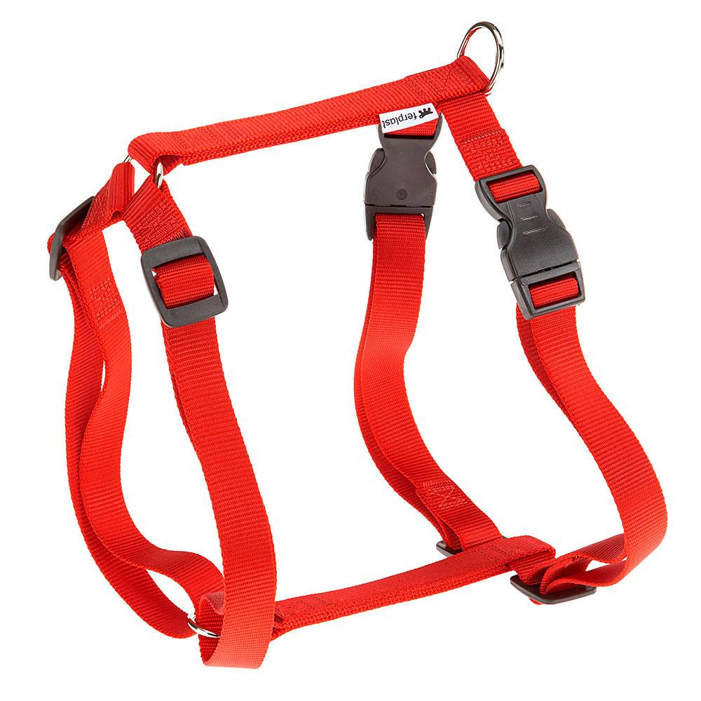 Ferplast - Ferplast Harnais Chien Grande Taille CHAMPION XXL, Harnais pour Chien Ajustable en 3 Points, Facile à Porter, Poitrine 78-120 cm. Rouge - Imagen 1