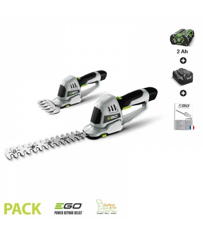 Ego Power + - Taille herbe et haie lame 200 mm Egopower pack batterie et chargeur 2 Ah EGO POWER CHT2001E - Imagen 1