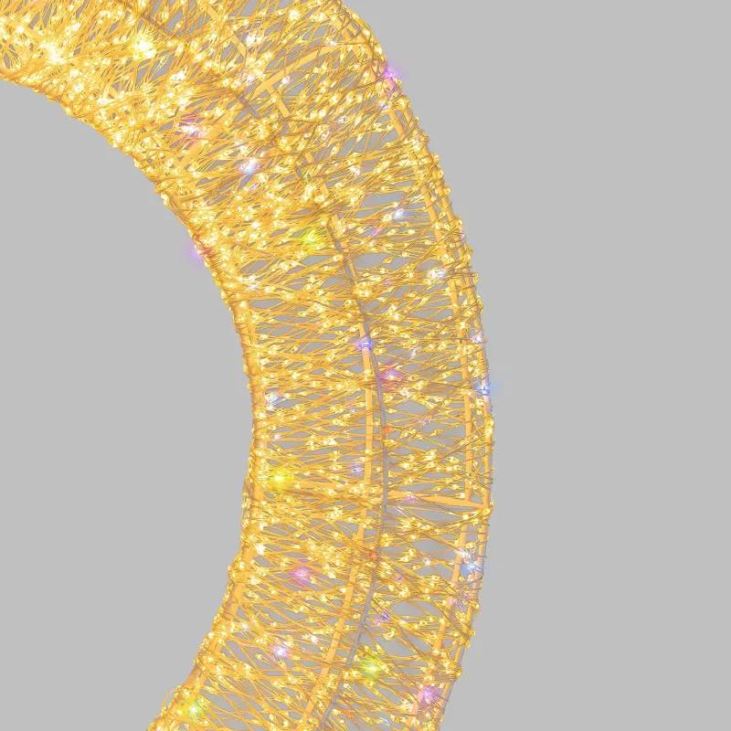Lotti - Couronne 3D lumineuse ø75cm MicroLED Blanc Chaud & RGB Flash HDM Pro MultiFLASH Lotti - Image 8
