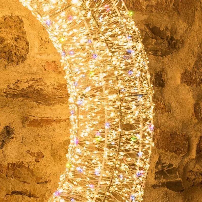 Lotti - Couronne 3D lumineuse ø75cm MicroLED Blanc Chaud & RGB Flash HDM Pro MultiFLASH Lotti - Image 10