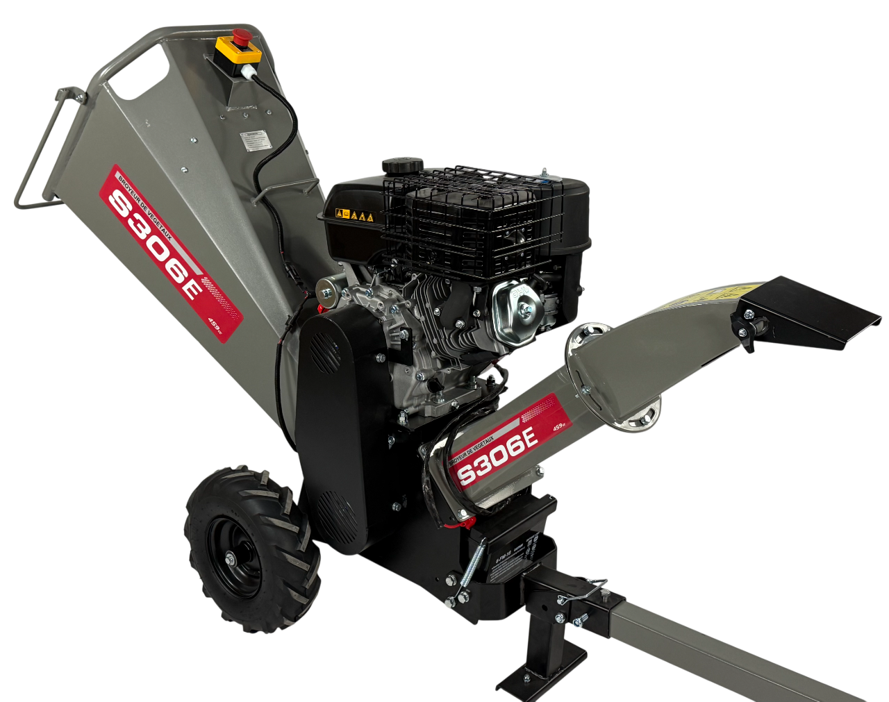 Agriforce - Broyeur de Branches et de Végétaux 19 CV - Rotor à doubles lames - Image 1