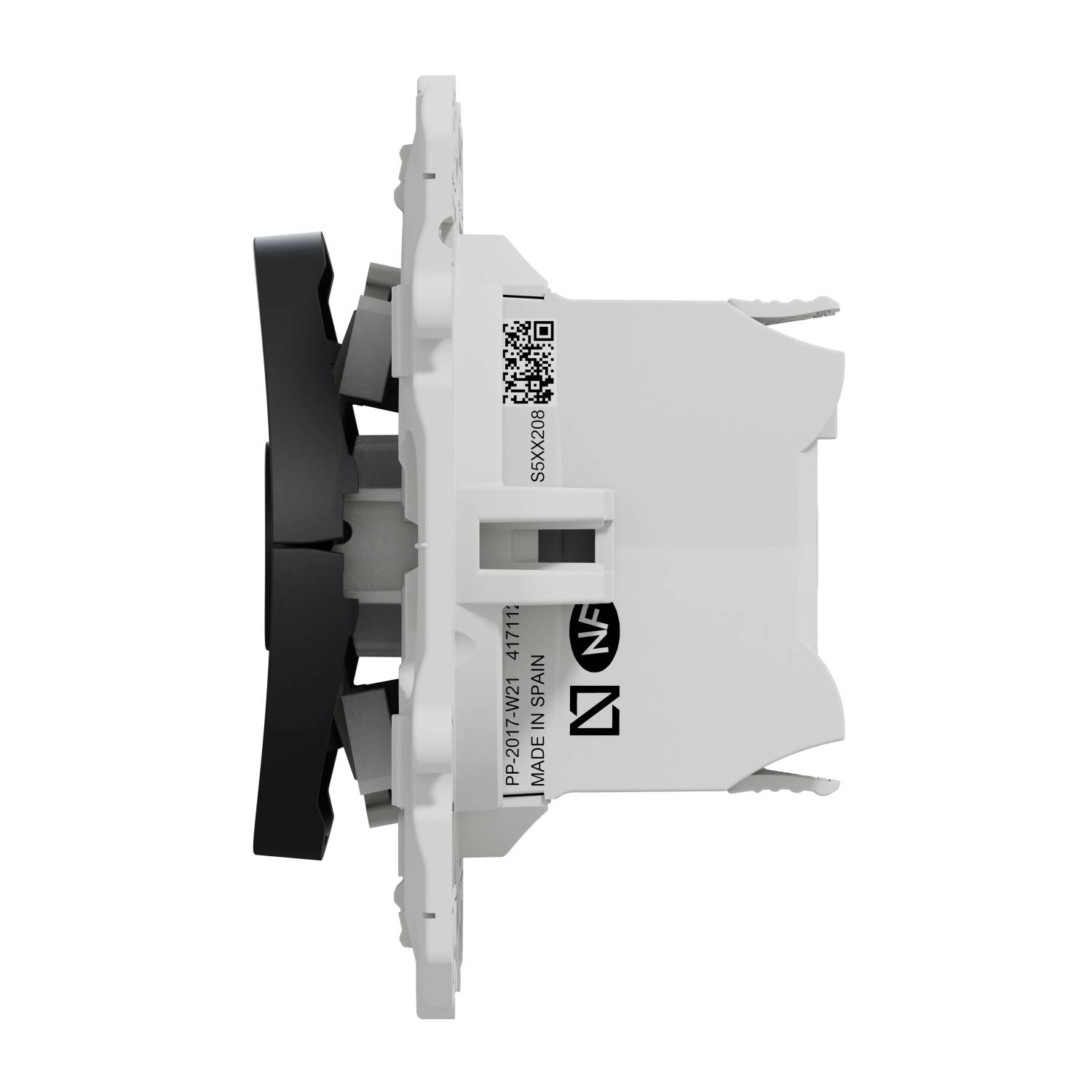 Schneider Electric - Interrupteur ODACE anthracite à 3 boutons montée/descente/stop pour volet - SCHNEIDER ELECTRIC - S540208 - Image 3