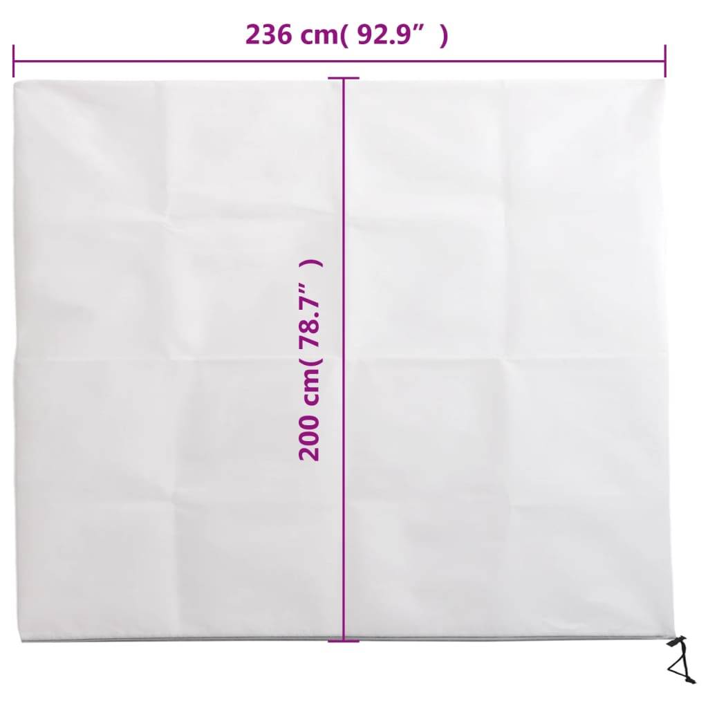Vidaxl - Housses de protection pour plantes avec fermeture éclair 2 pcs vidaXL 3203521 - Image 3