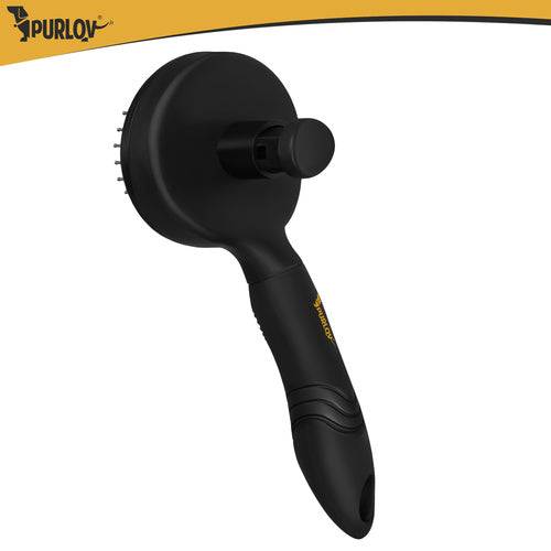 Brosse à fourrure autonettoyante noir purlov - Image 5