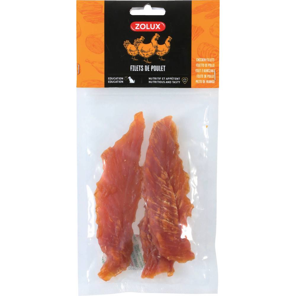 Zolux - zolux - Filet de poulet 100 g friandises pour chien - Imagen 2