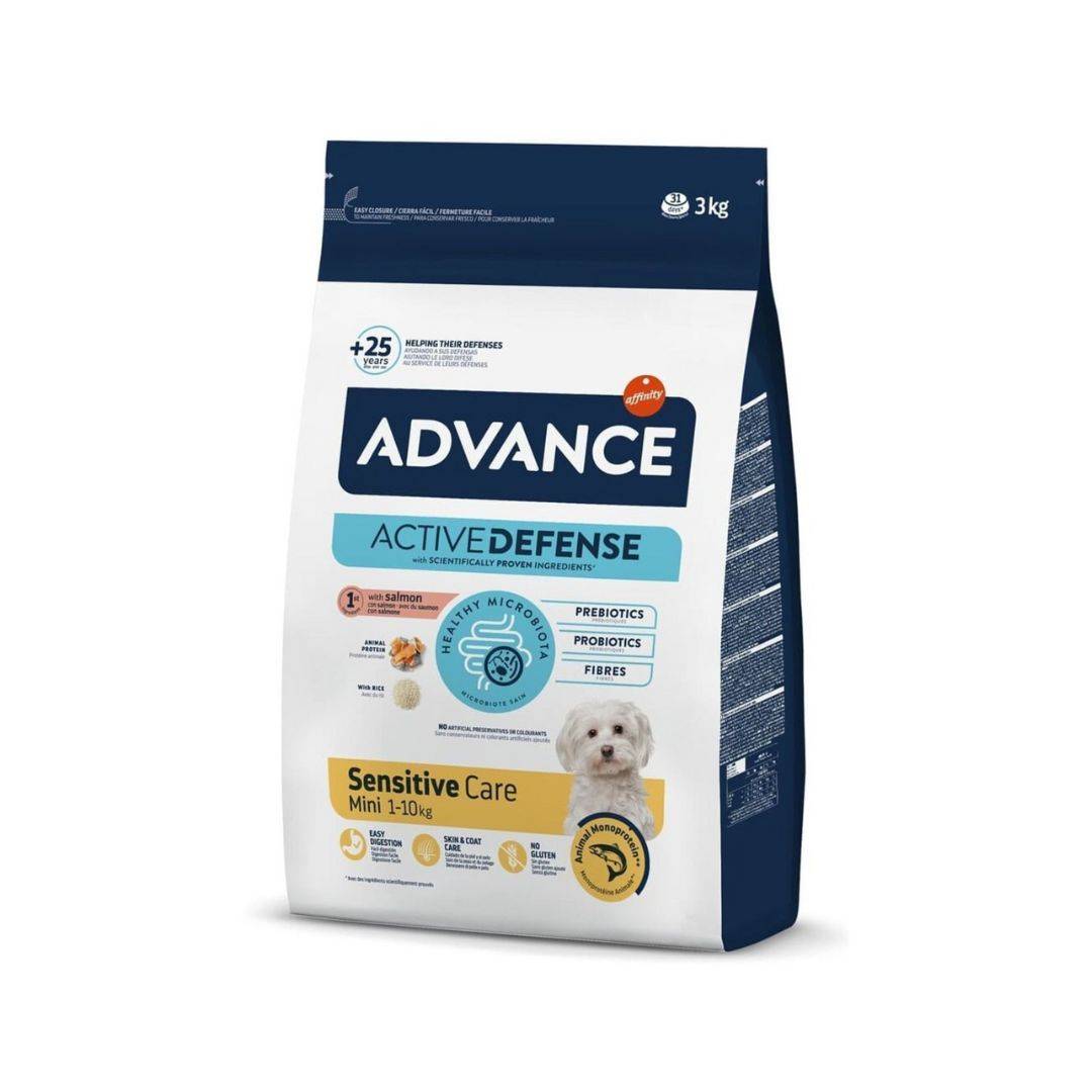Croquettes Advance Mini Sensitive pour chiens Sac 3 kg - Imagen 1
