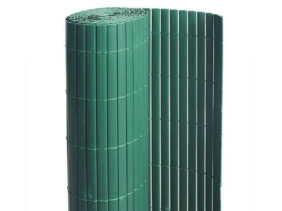 Jardideco - Canisse PVC double face Vert 6 m - 2 rouleaux de 3 x 1 m - Jardideco - Image 1
