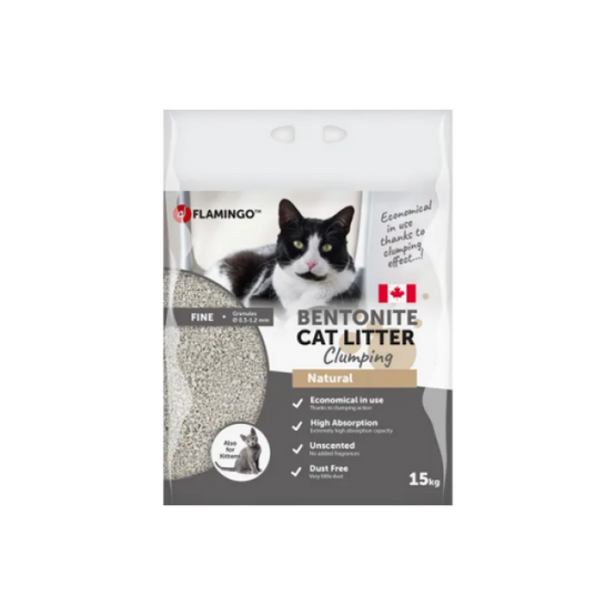 Litière pour chats Nature Sac 15 kg