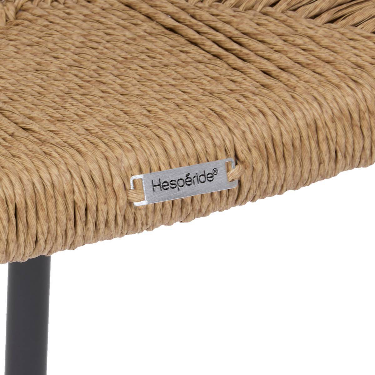 Hesperide - Chaise de jardin Wistty empilable gris graphite Hespéride - Image 3